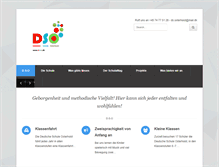 Tablet Screenshot of d-s-o.dk